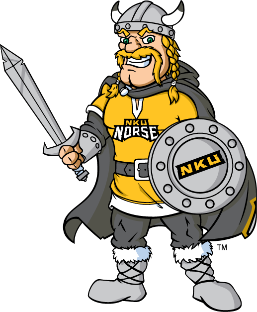 Northern Kentucky Norse 2005-Pres Mascot Logo diy DTF decal sticker